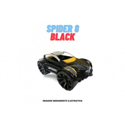 SPIDER 8 BLACK TATO BRINQUEDOS